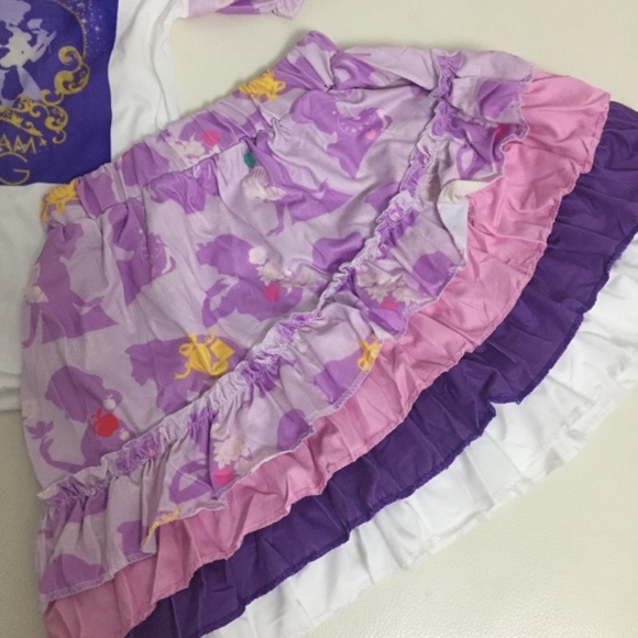 Princess cute ruffle skirt with a top Belle Ariel - Picture 5 of 7
